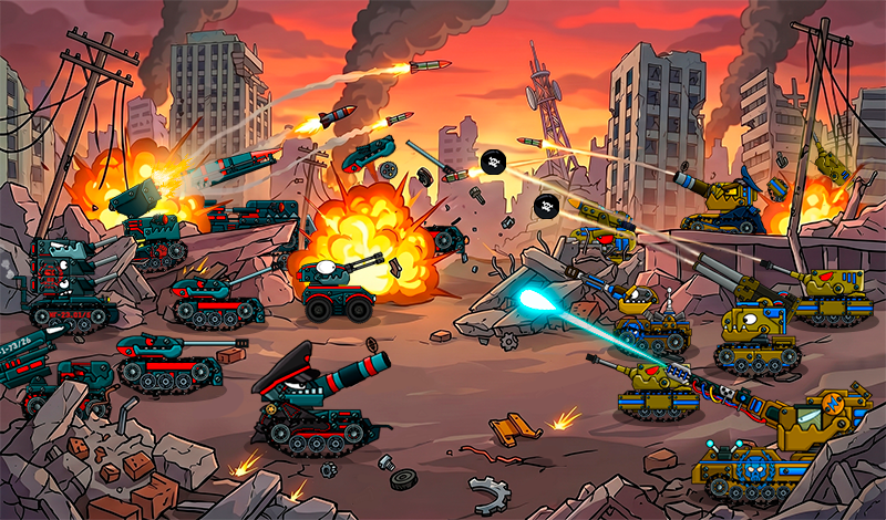 Tanks: Big Clan Battle! game cover