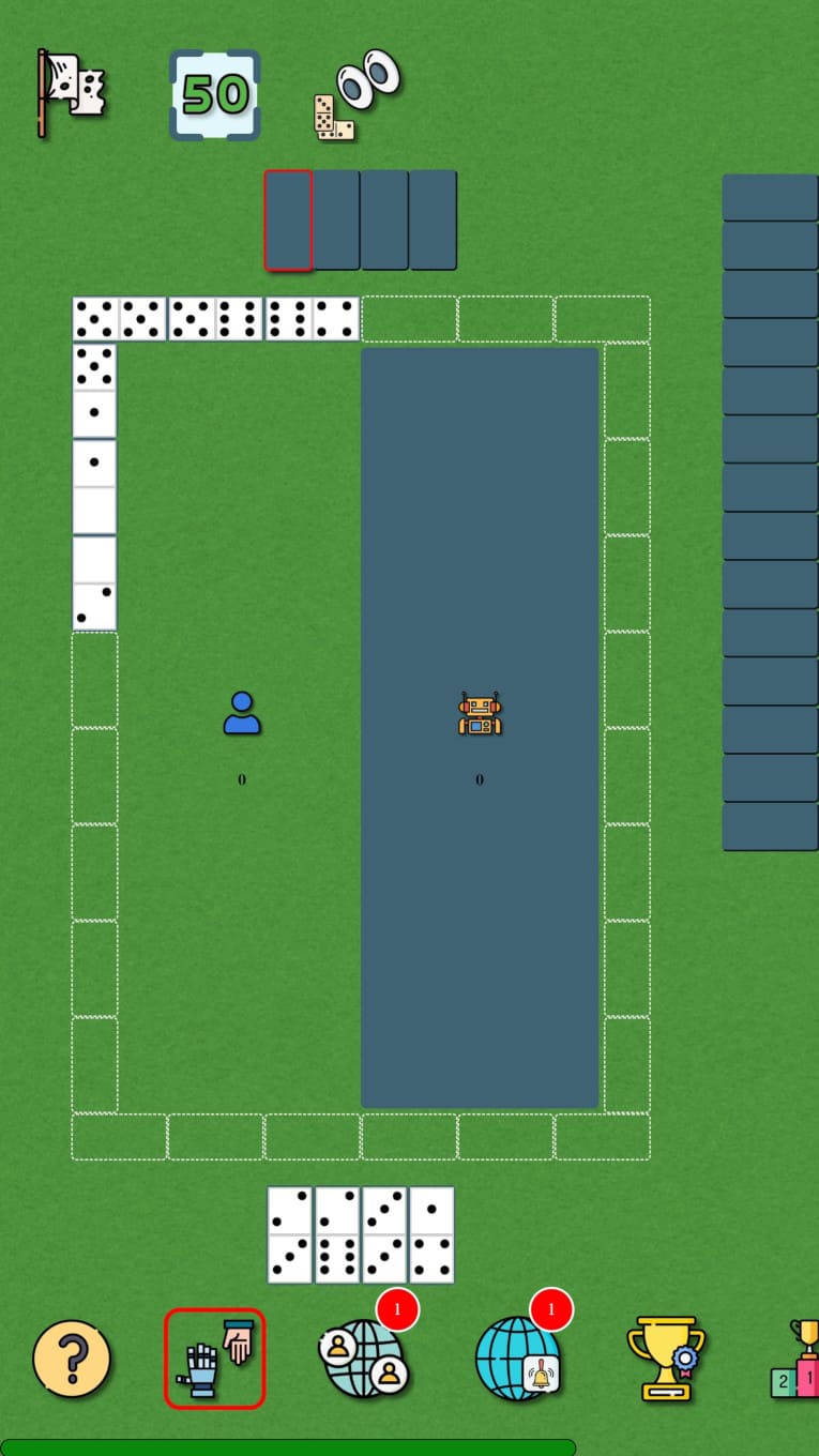 Dominoes classic, duel screenshot 10