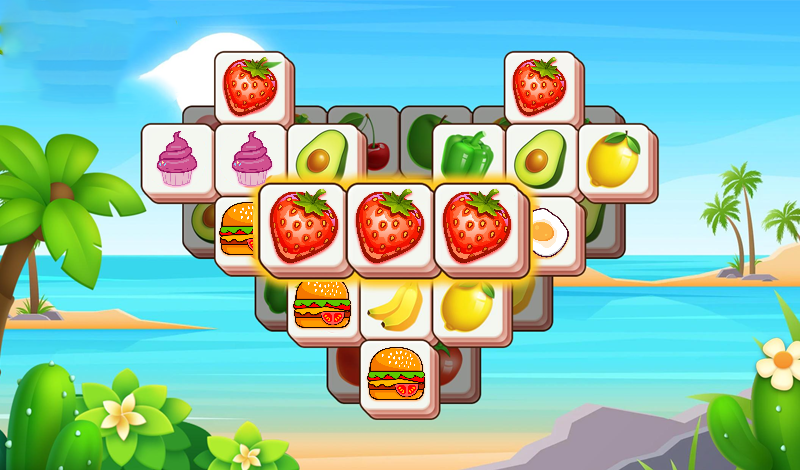 Collect Three: Tasty Mahjongg! game cover