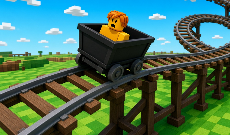 Build a Rollercoaster: Simulator game cover