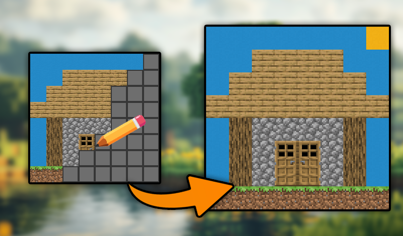 Draw with Blocks! game cover