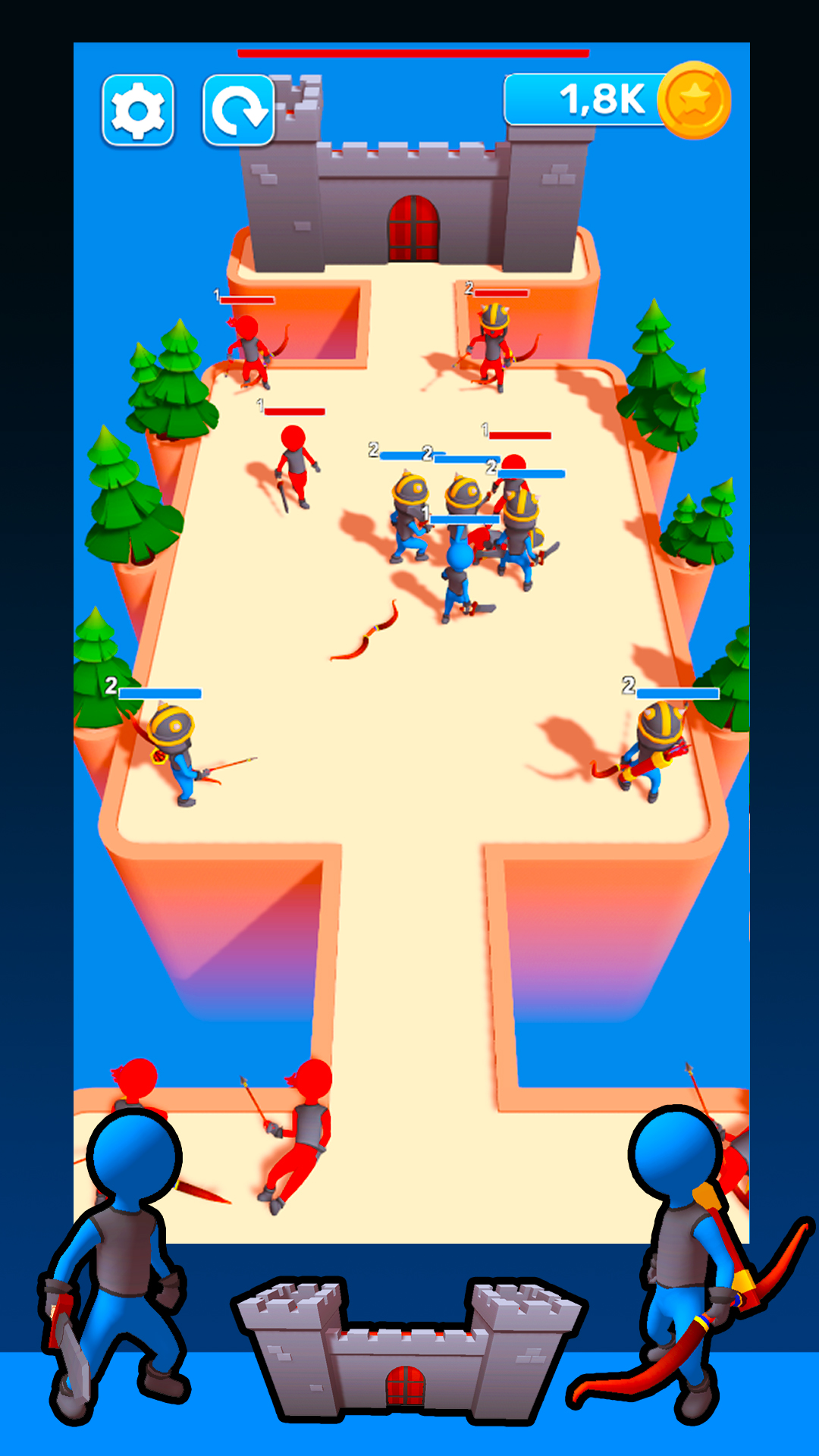 Merge of the Knight Army screenshot 12