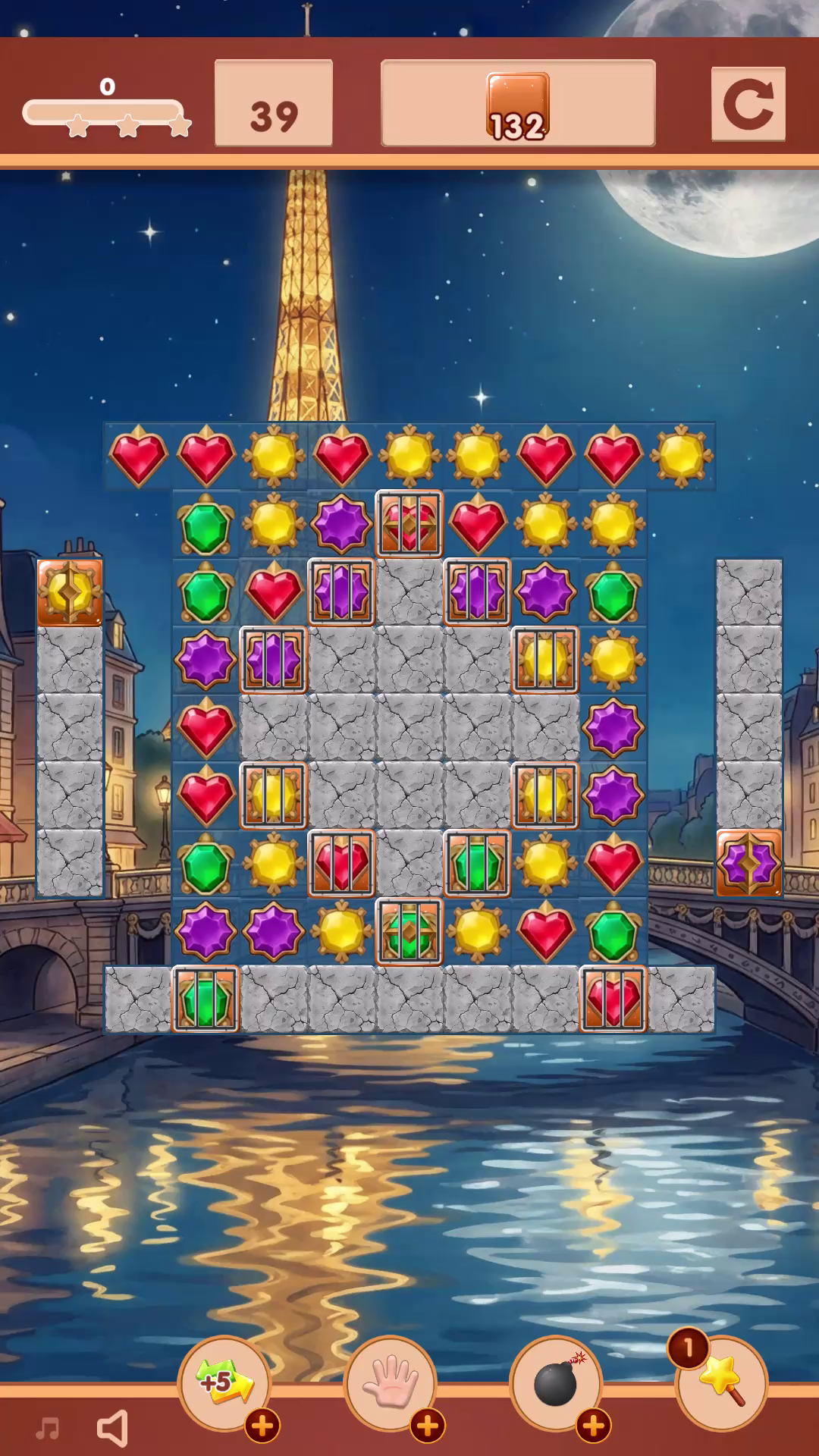 Treasures of Paris: The Secret of Gems - Match 3 screenshot 7