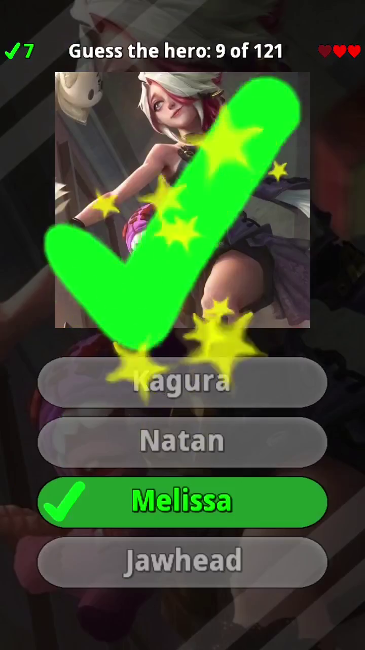 Mobile Legends heroes - quiz screenshot 15
