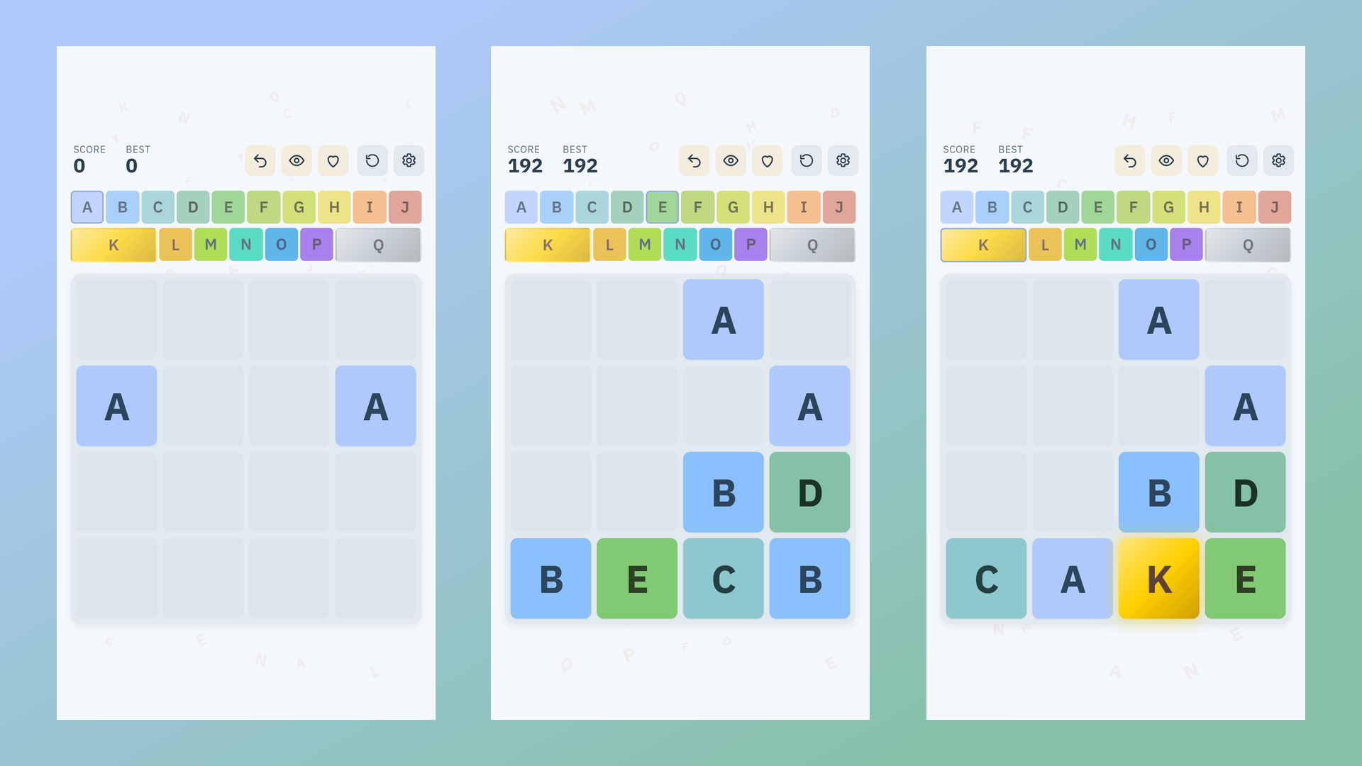 2048 Alphabet — screenshot 3