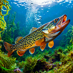 Connect the fish - Reach the Pike