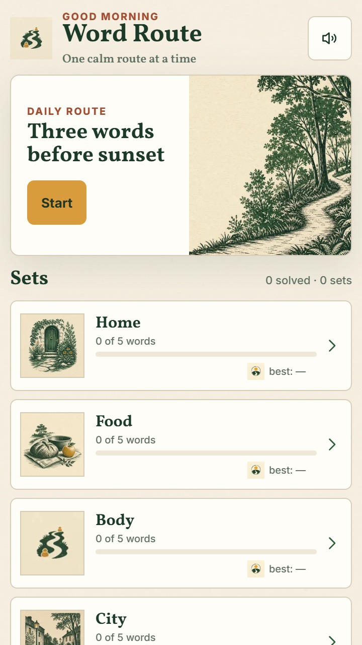 Word Route screenshot 3