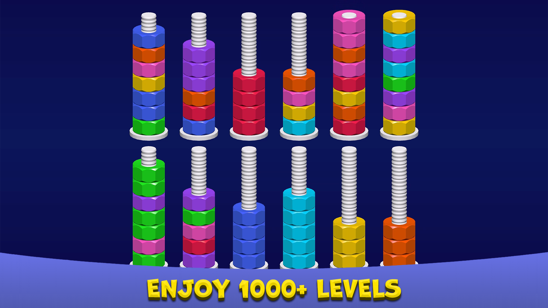 Bolts & Nuts - Sorting Master! — screenshot 1