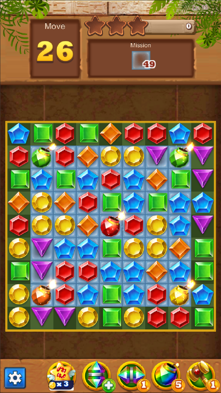 Legendary Gems - Match 3 screenshot 4