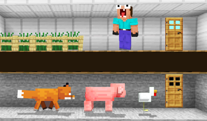 Escape from Noob's Farm game cover