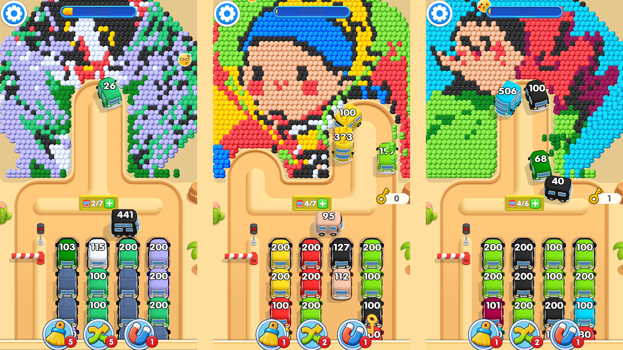Bus Traffic: Color Jam — screenshot 2