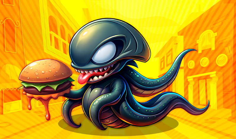 Alien: Tasty Farm game cover