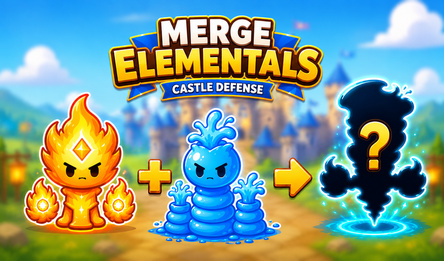 Merge Elementals: Castle Defense