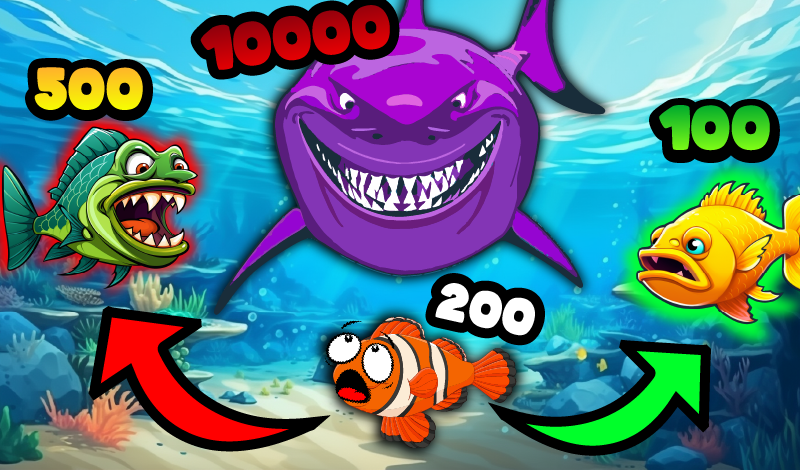 Killer clown fish game cover
