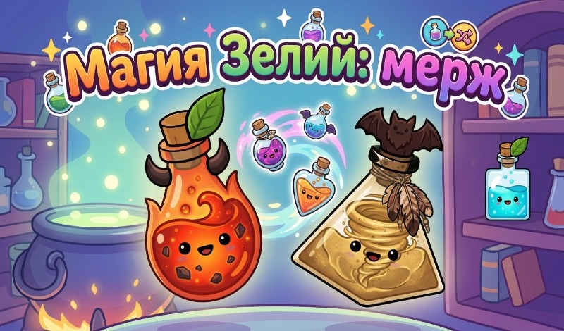 Магия Зелий: мерж game cover