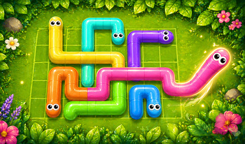 Worms and arrows. Untangle them all!