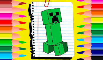 Coloring book: Minecraft