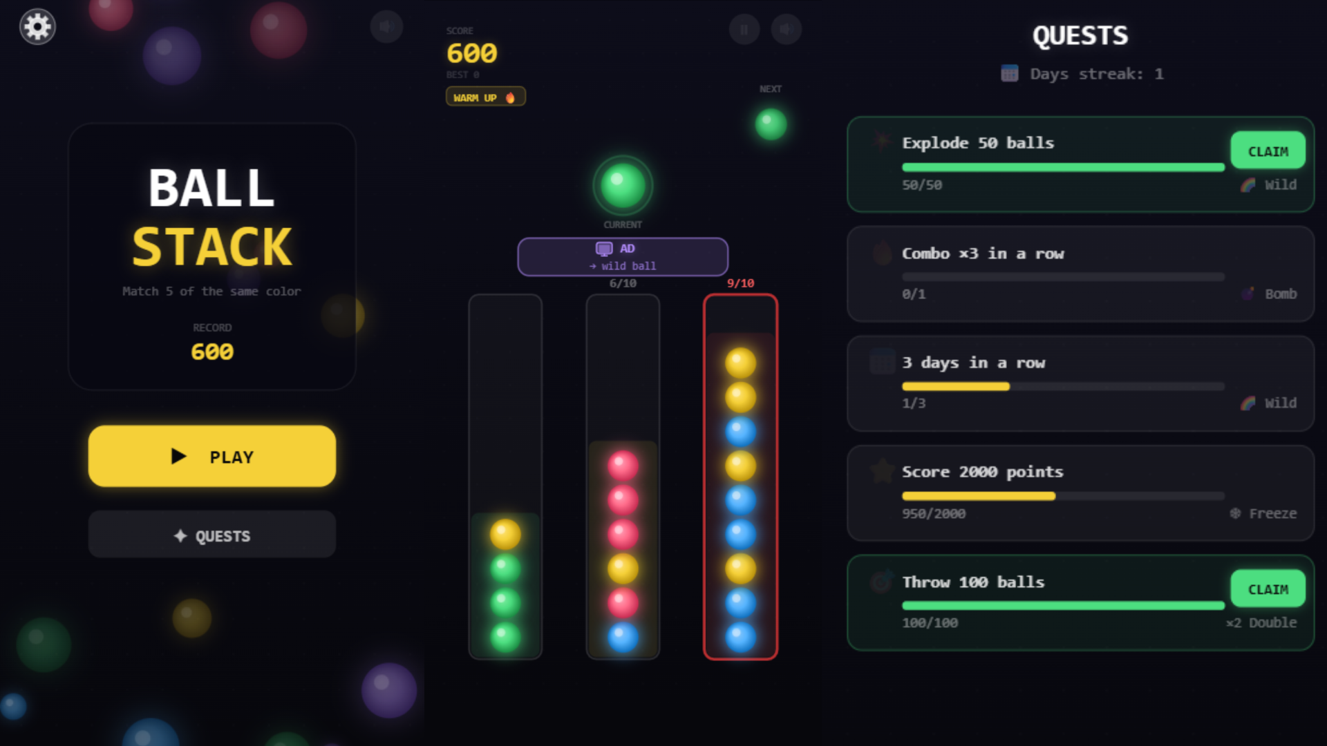 Ball Stack — screenshot 1