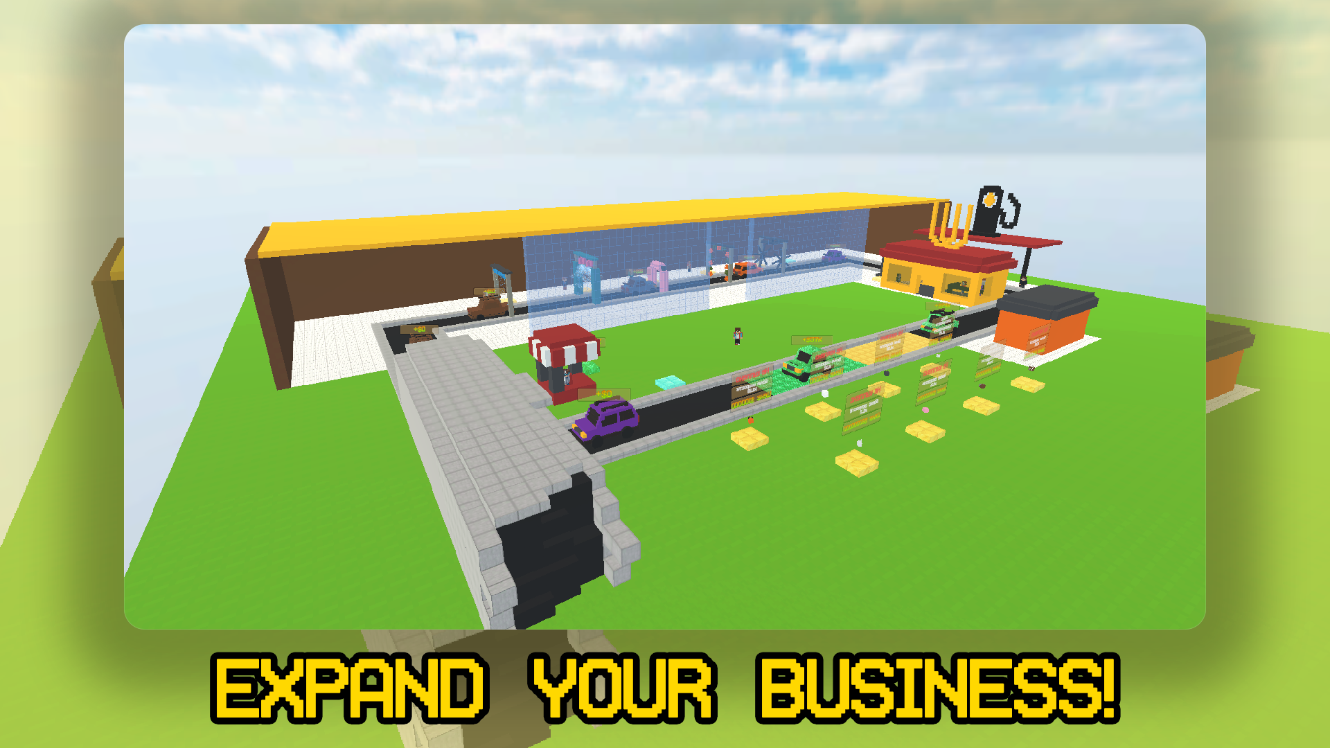 Mine Obby 3D: Car Wash Tycoon — screenshot 7