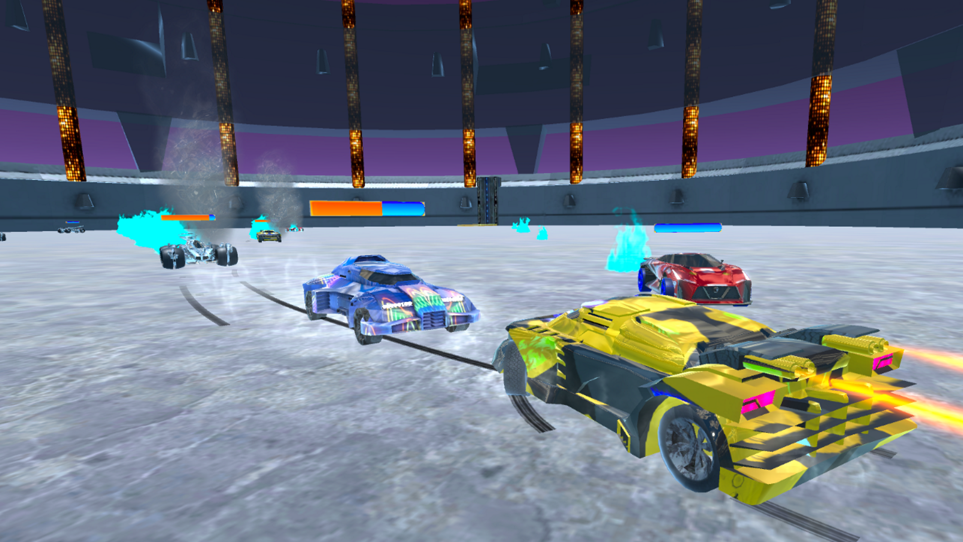 Cyber Cars Punk Racing screenshot