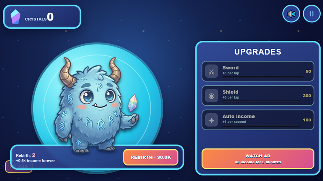 Tap Monster: Evolution Clicker — screenshot 3