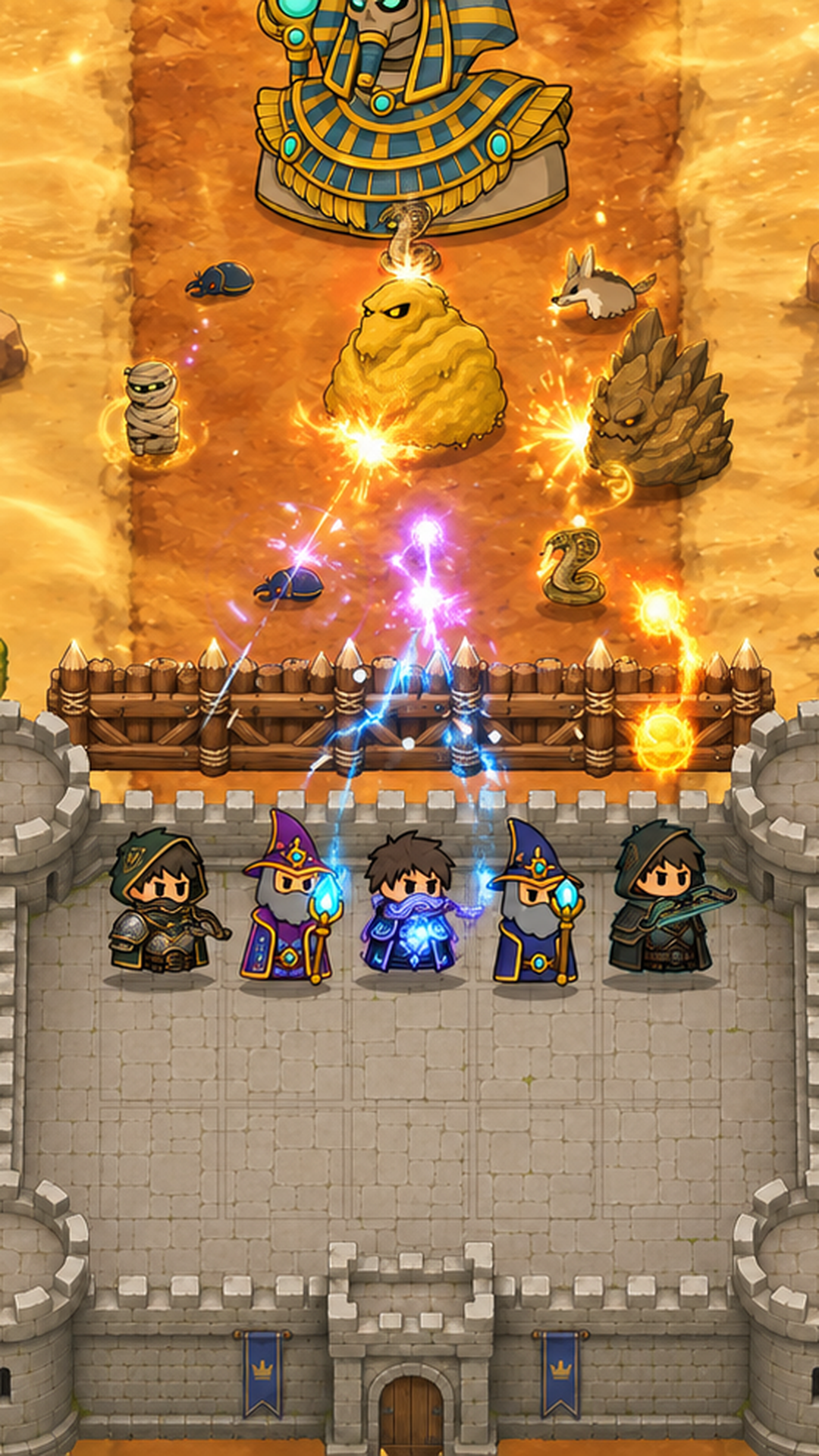Merge Defense: Army Behind the Wall screenshot 9