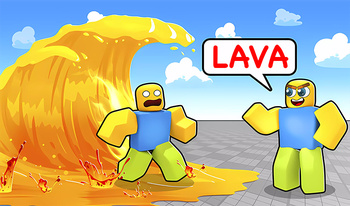 The Floor is Lava: Obby!