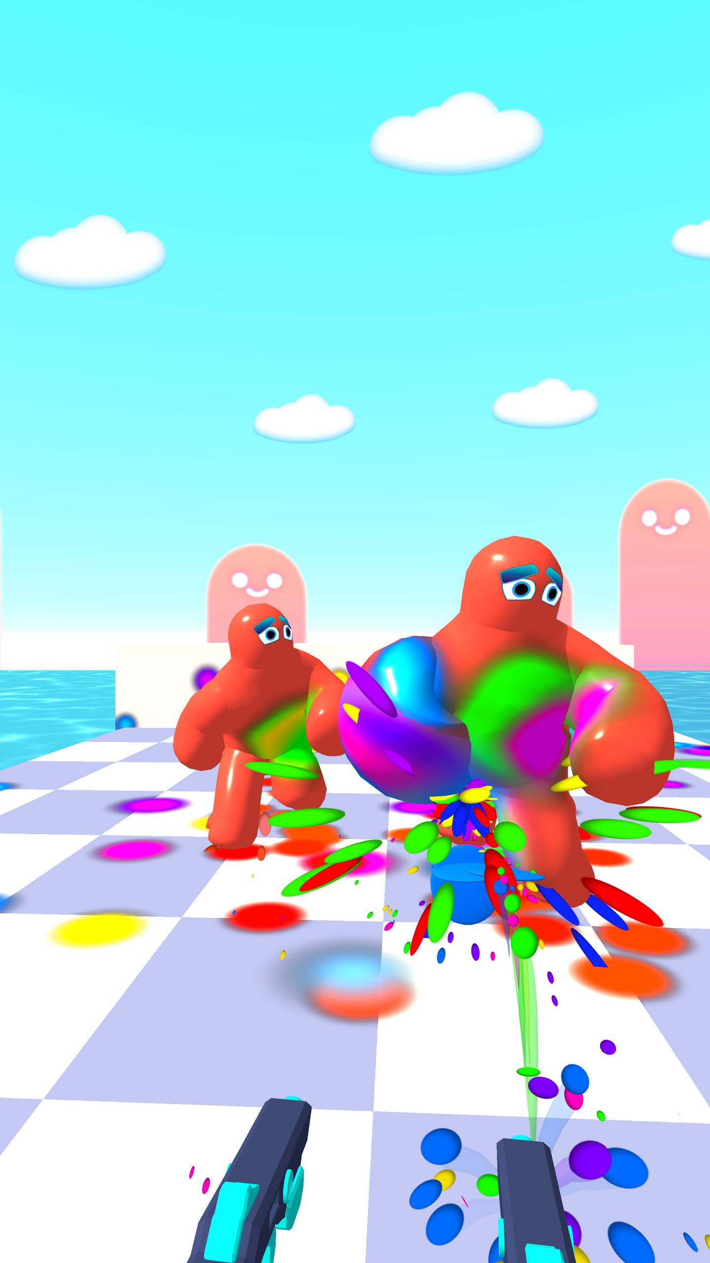 Gun and Paint: Jelly Shooter 3D screenshot 17
