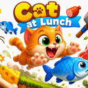 Cat at Lunch