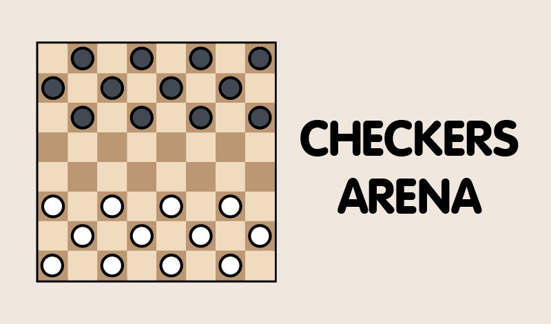 Checkers Arena game cover