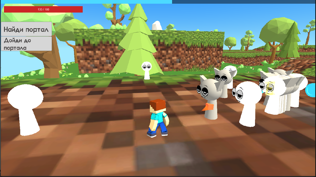 Нубик против Спрунки — screenshot 1