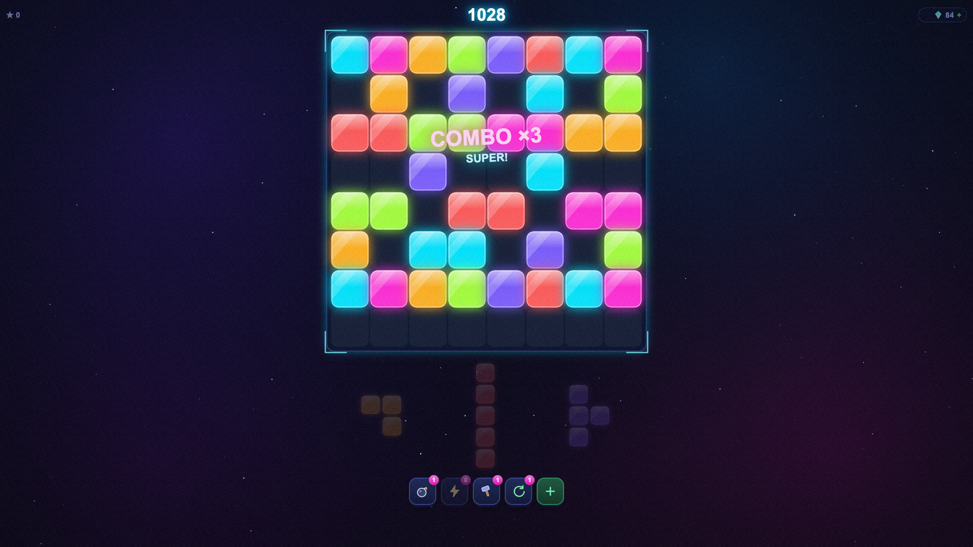 Neon Blocks: Block Puzzle — screenshot 3