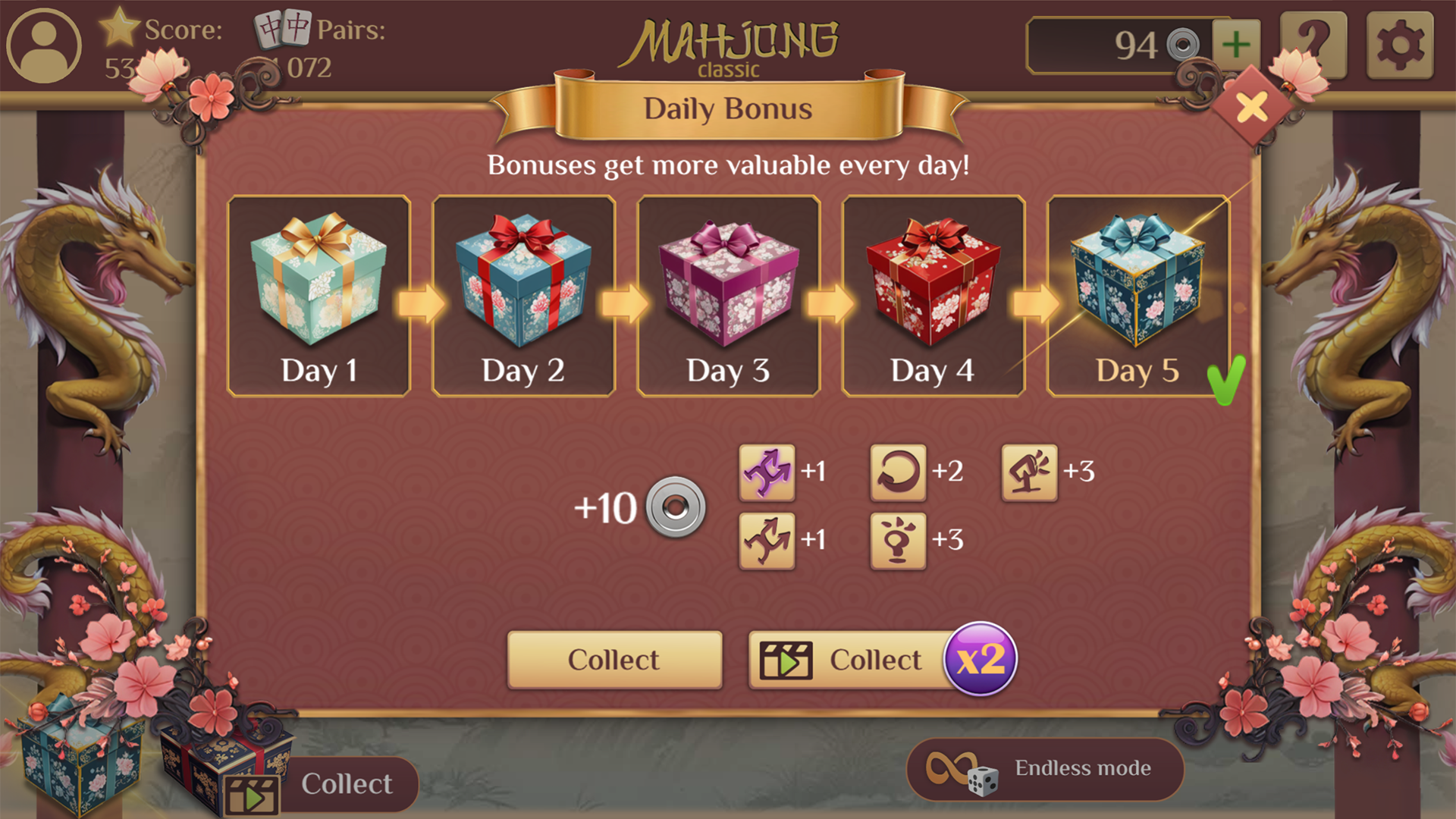 Mahjong Classic screenshot 11