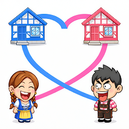 Draw path to home icon
