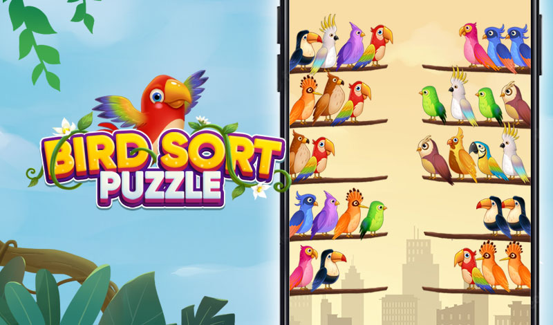 Bird Sort Puzzle game cover