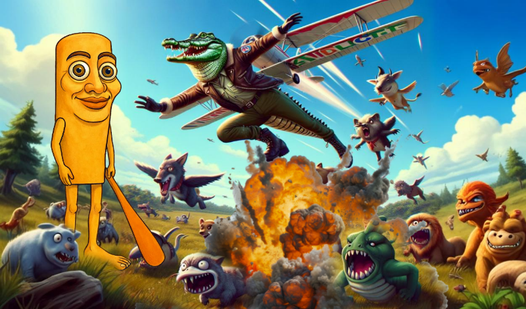 Bombardiro Crocodilo vs Italian Animals