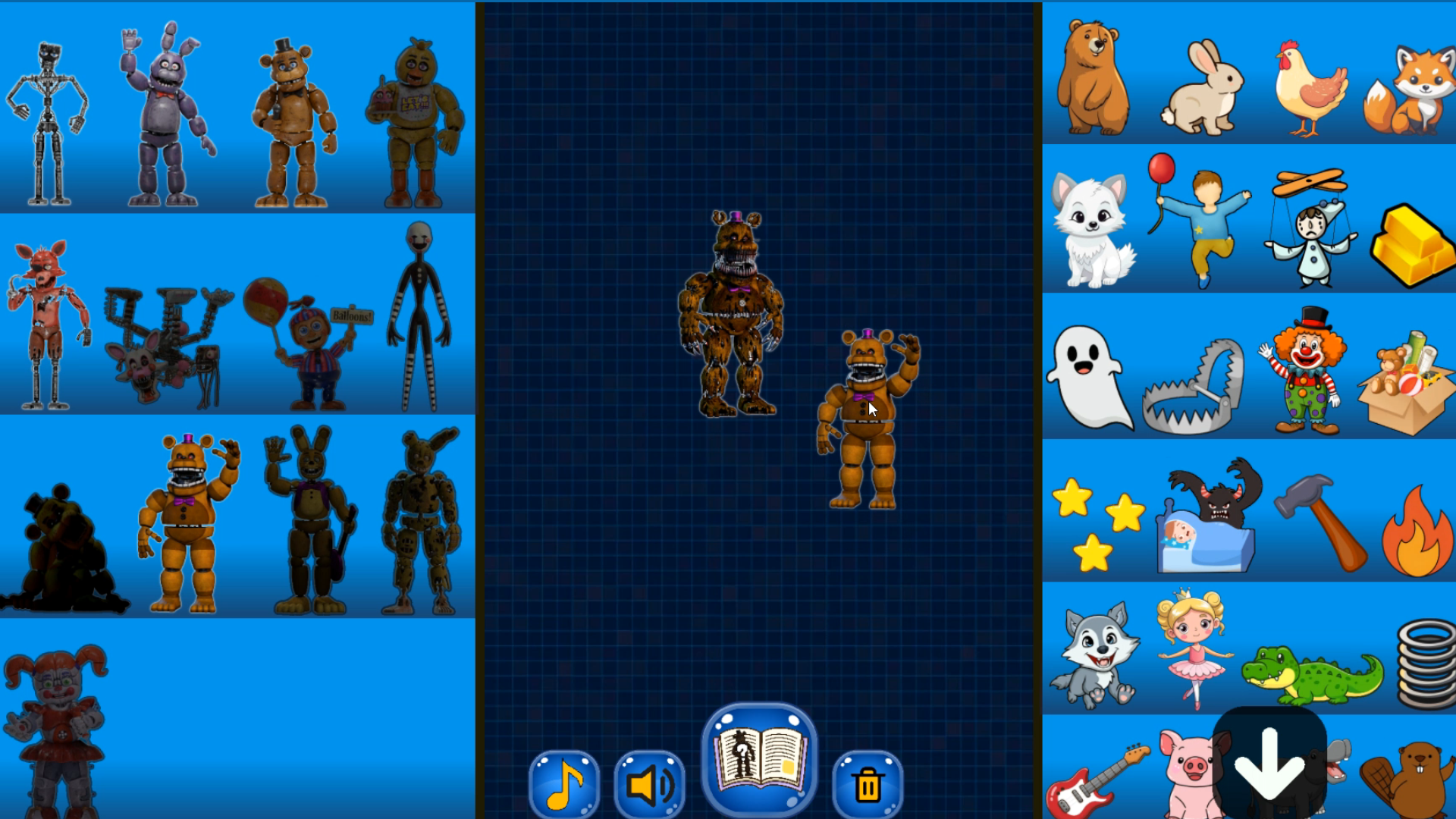 FNAF Alchemy: Unlock All Animatronics screenshot