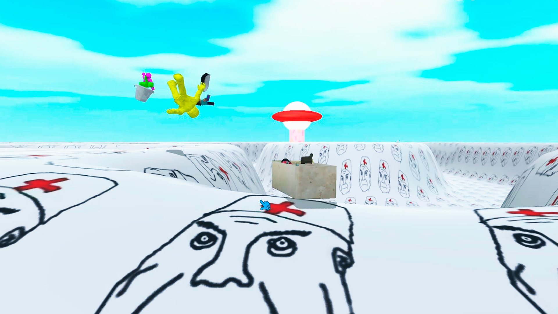 Ragdoll Racing in the Bathtub. Extreme Descent! screenshot