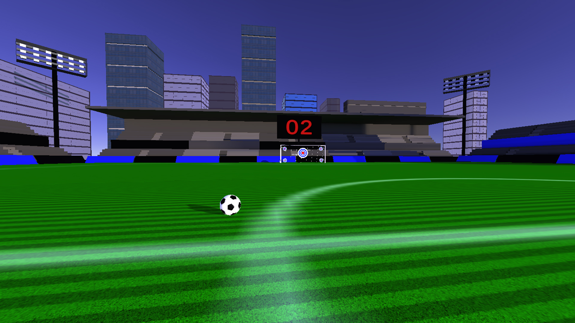 Крученый удар: Штрафные по воротам — screenshot 2