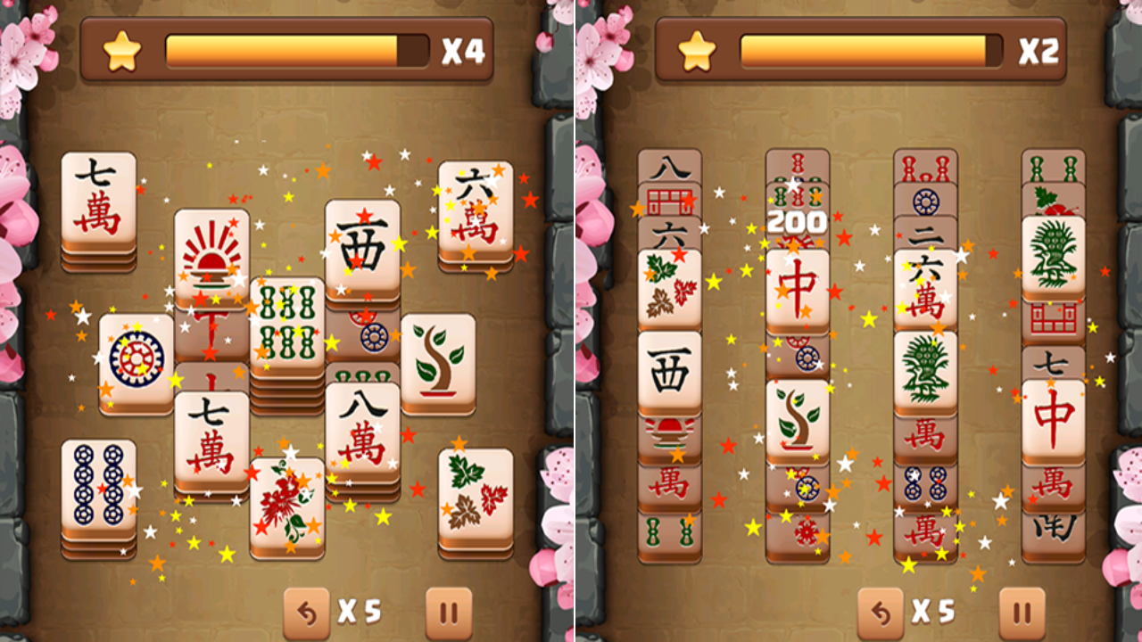 Mahjong Flowers screenshot