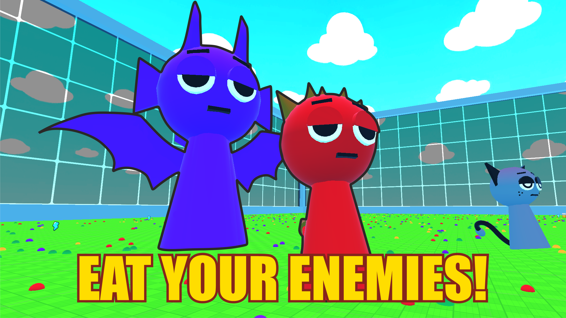 Sprunki 3D: Eat Up Everyone In The Arena screenshot