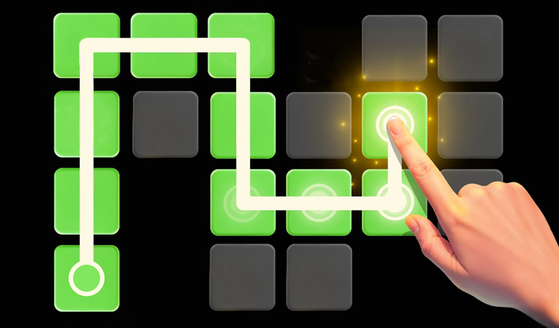 Fill the blocks with one line game cover
