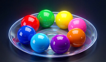 Shooting balls: Connect in a plate 3D
