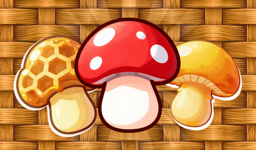 Соединяй Грибы: Волшебное Слияние!