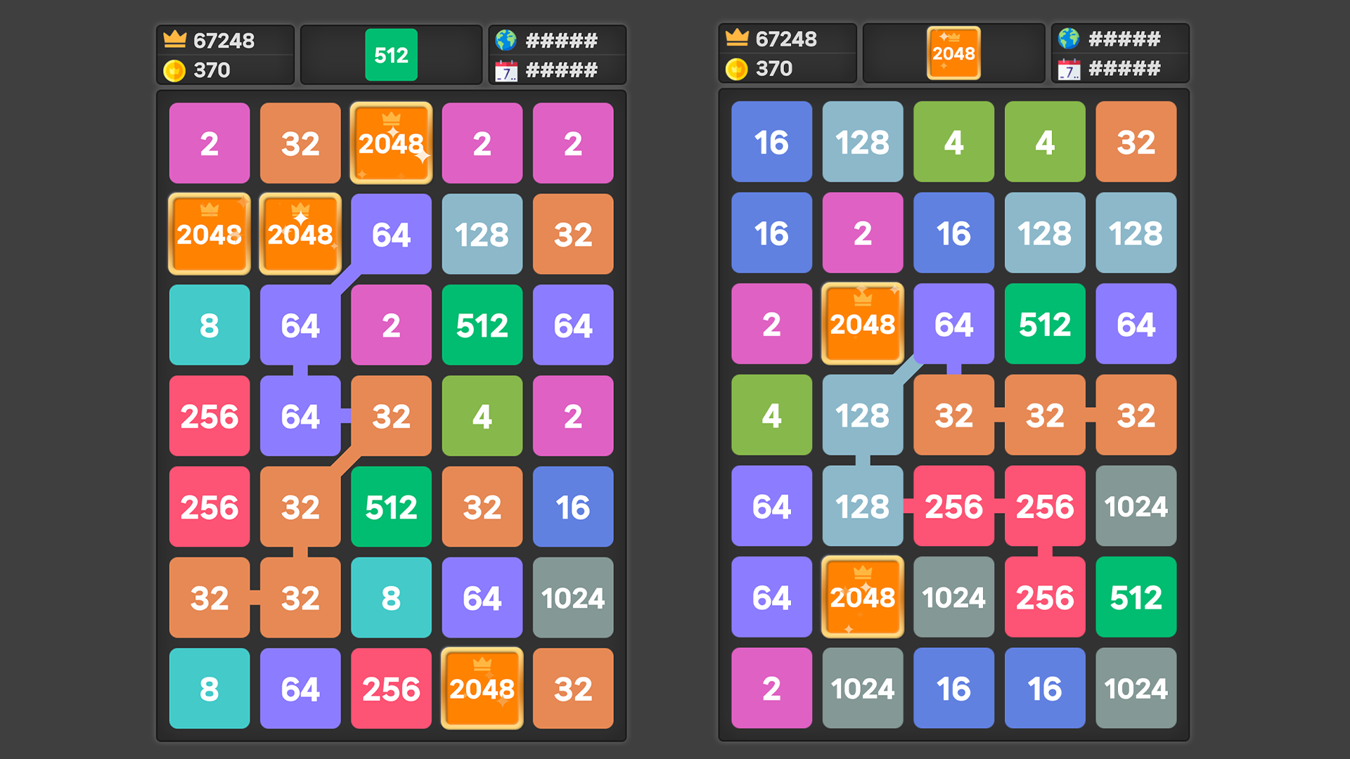 2248 Merge Puzzle screenshot