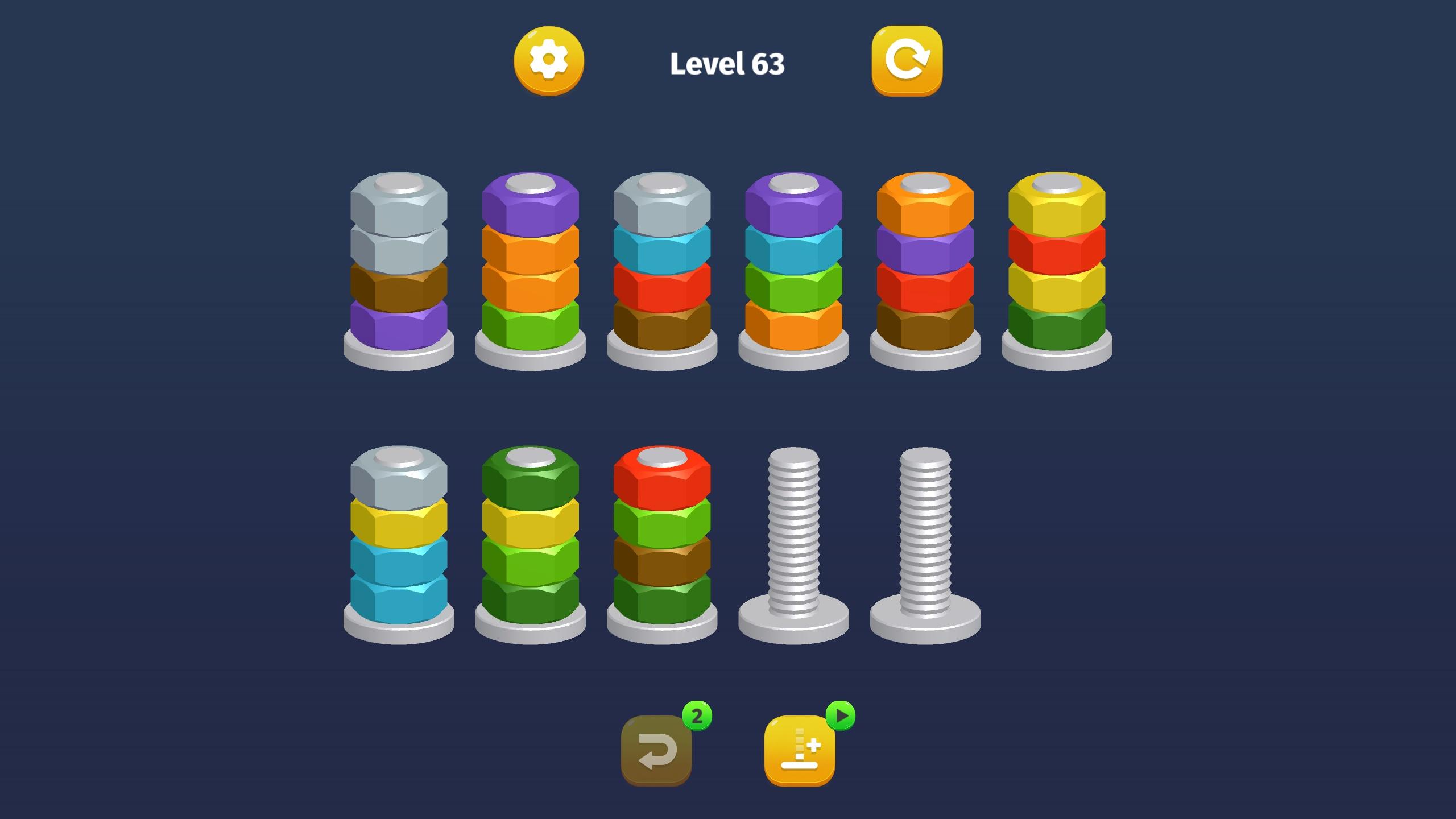 Nut Sort: Color Puzzle Game screenshot