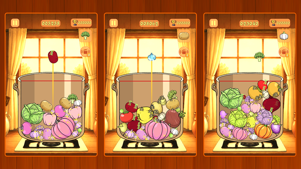 Merge Veggies: Grow the Pumpkin! — screenshot 1