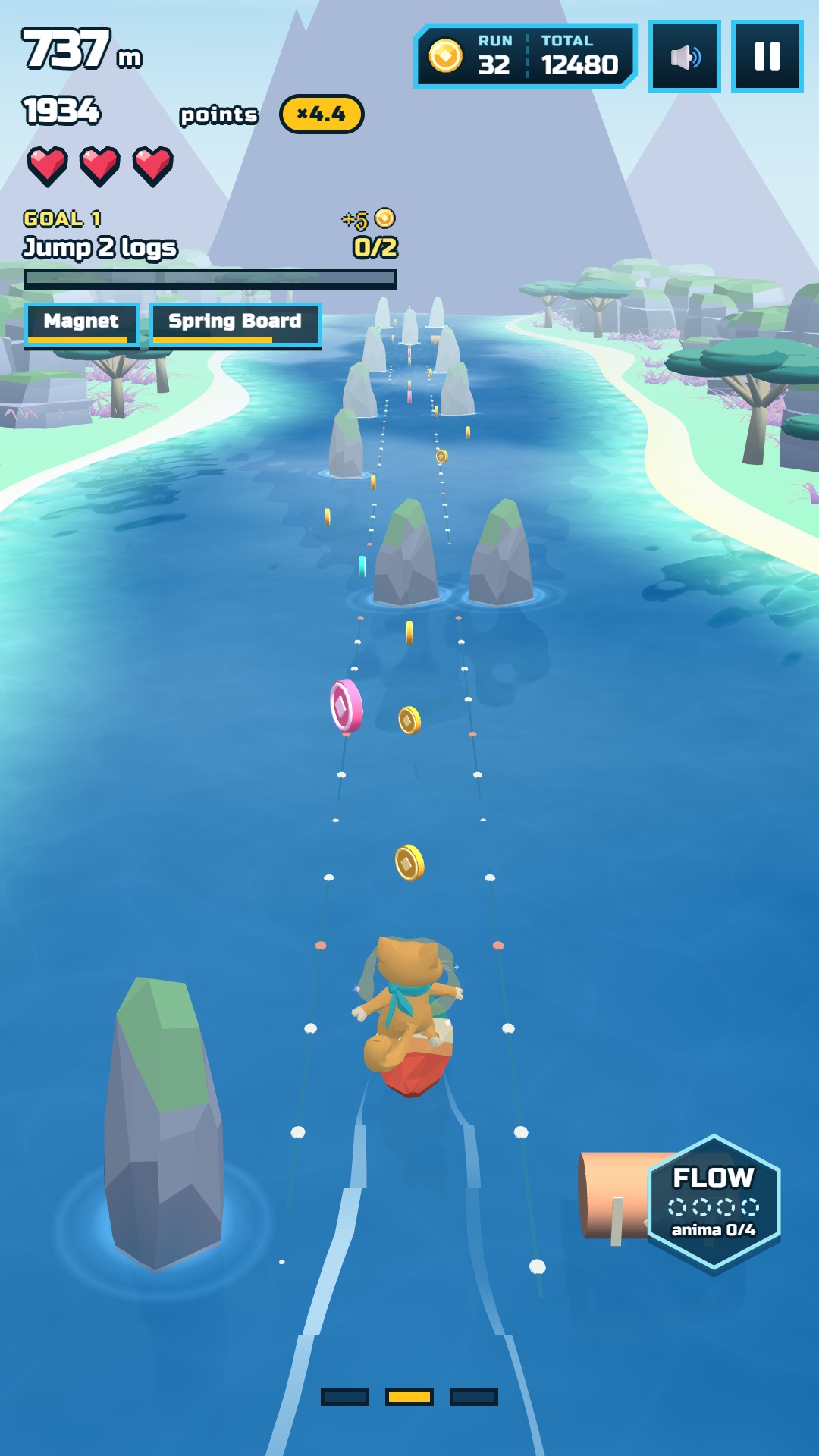 Flow Board: Parkour Runner screenshot 16
