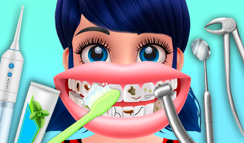 Ladybug Doctor: Dentist Games game cover