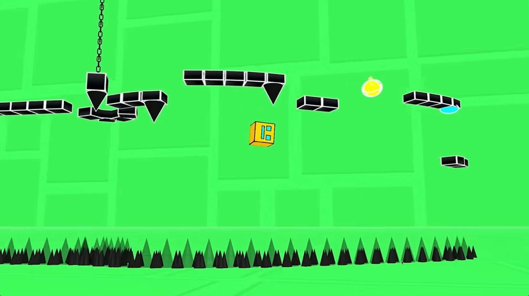 Geometry Dash 3D: Build a level screenshot